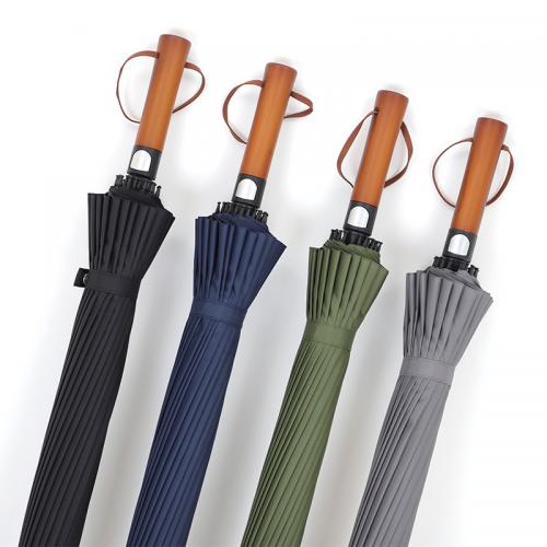 24 Bone 25 Inch Golf Straight Umbrella