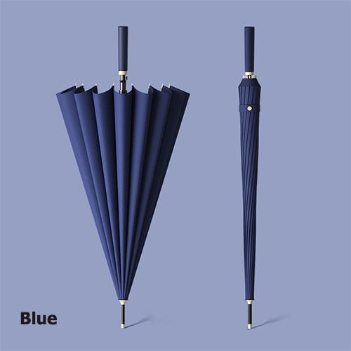 16 Bone 22 Inch Golf Straight Umbrella